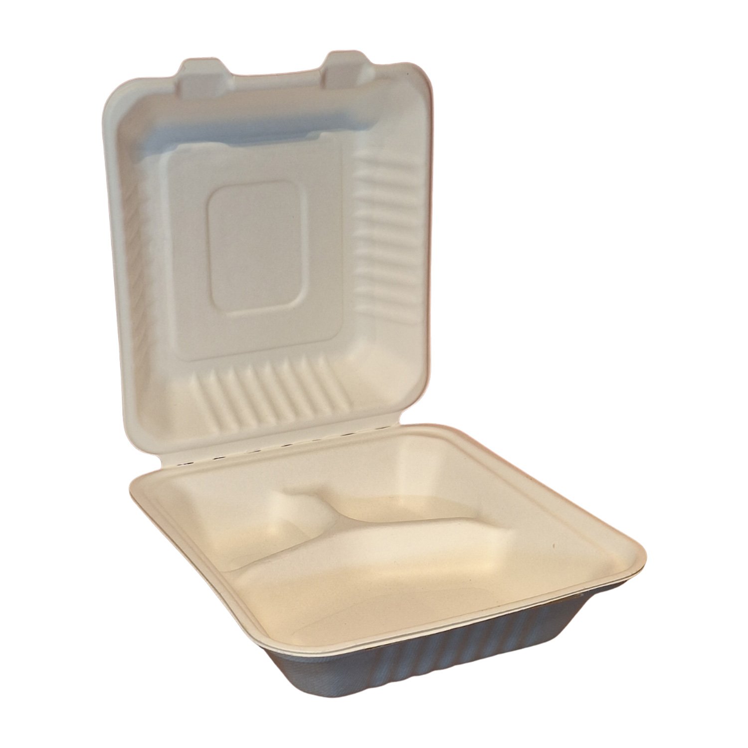 CLAMSHELL DE BAGAZO DE CAÑA DE AZUCAR