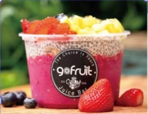 BOWL GRANDE DE PLASTICO TERMOFORMADO CON GRANIZADO DE FRUTAS